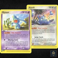 【VA】 Pokemon Card Game Azurill Wynaut (C) 31 54/100 English EX Sandstorm