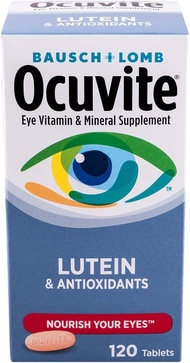 Bausch & Lomb Ocuvite with Lutein - 120 Tablets