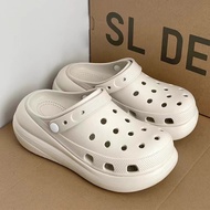 Bai Jingting Style Hole Cloud Puff Beach Slippers - 2025 New Outerwear Design