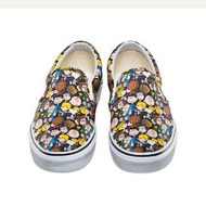 美國直送 VANS X PEANUTS SLIP-ON --slip-on-the-gang-black