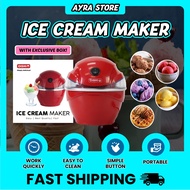 HOT‼️ Ice Cream Machine Ais Cream Maker Aiskrim Maker Mesin Aiskrim Mesin Soft Ice Cream