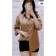 KEMEJA Satin Silk Shirt by CD