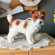 客製化逼真犬 羊毛氈 傑克羅素梗 寵物 娃娃 定製 手工 狗狗猫咪