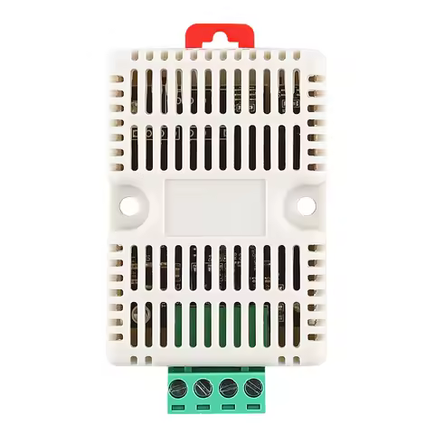 SHTC3 Temperature Humidity Sensor Industrial Sensors Monitor Transmitter 5Pin 35MM DIN Tracks Output