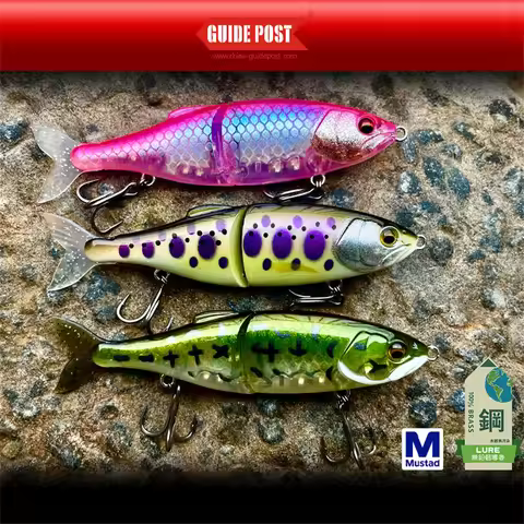 GUIDEPOST Mini Trout Lady Double-Jointed Sinking Swimbait Slow Sinking Pencil Lure Long Casting Bait