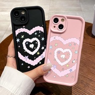 Suitable For Redmi Note 10 4G Pro Max 10S 8 2021 9 Protective Phone Case Lens Simple Pink Love