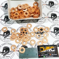 M8 (8 mm) Copper Block Cylinder Ring