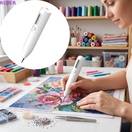 RUJIER Electric Diamond Painting Pen, Absorbing Diamond Metal Tip Diamond Painting Tool, Suction Pai