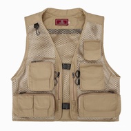 Fishing Vest Tactical Vest Mesh Outdoor Breathable Sports Vest Camouflage Tactical Vest