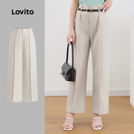 Elegant Plain Structure Line Simple Pant for Women L132ED565