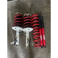 Honda Jazz GE8 Modulo Front Sport Absorber with rear Showa and Sport Spring Original Halfcut Made in