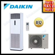 DAIKIN 3HP / 4HP / 4.5HP / 5HP Floor Standing R32 Aircond (FVC-A SERIES) Air Conditioner