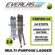 Everlas YMPRH14 14 Steps Multipurpose Ladder Tangga Lipat 14 Steps Multi purpose ladder