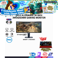 [ผ่อน 0% 10 ด.]DELL ALIENWARE 34 INCH AW3425DWM GAMING MONITOR (VA WQHD/ 180Hz) /ประกัน 3 Years Onsi