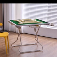 Household Hand-Rub Drawer Ashtray Mahjong Table Portable Simple Folding Manual Chess and Card Room Table Durable Sparrow Table