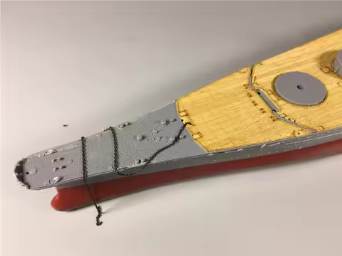 1/700 Scale IJN Battleship Yamato Wooden Deck for FUJIMI Ship Model #460000