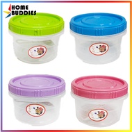 CYK768 CANNISTER 460ML 16OZ Plastic Canister with Cap Container Food Jar Biscuit Storage