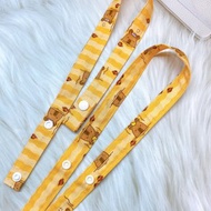 PJ手作【卡皮巴拉泡澡中】 防疫兒童口罩掛繩