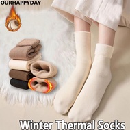 Snow Socks - Fuzzy Thickened Warm Women's Autumn Winter Socks