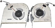 Fleshy Leaf CPU+GPU Cooling Fan Replacement for Asus Pro 16X OLED N7600 M7600Q M3500 K3500PC DQ5D568