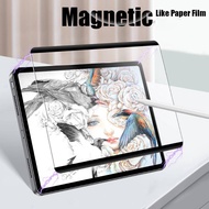 100D Magnetic Paper Like Film For Honor Tablet V7 Pro V6 MagicPad 10.4 11 13 inch Anti-Fingerprints Tablet Screen Protector For Honor Pad V8 Pro 9 X8 8 7 X6 6 9.7 10.1 12 12.1 inch