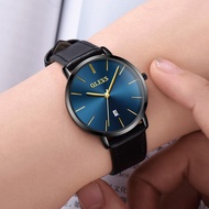 OLEVS Watch for women waterproof 30M Japanese quartz movement Fashion Casual Wrist watch Leather Str