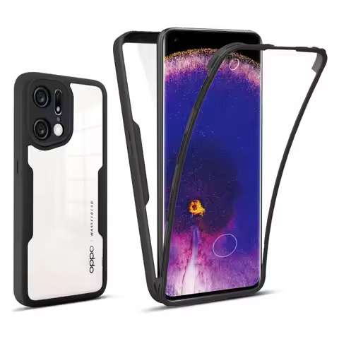 360 Full Protection Case For OPPO Find X5 Pro Lite A94 A36 A54 A16 A53 A72 A74 Realme C25 S C21 Y 9i