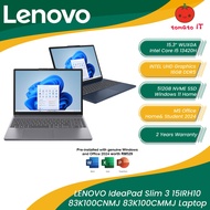 LENOVO IdeaPad Slim 3 15IRH10-83K100CMMJ 15IRH10-83K100CNMJ Laptop - 15.3"/I5-13420H/16GB/512GB/Inte