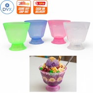 DVX Halo Halo cup Ice Cream Cup Durable Plastic Serving Cups 400ml