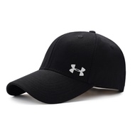 Under Armour UA Sports Cap Men's and Women's Couple Outdoor Training Running Sun Hat Casual Hard Top Baseball Peaked Hat