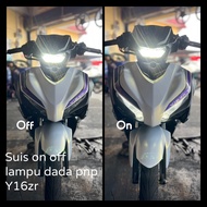 Suis on off lampu dada y16zr pnp