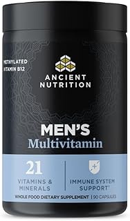 Multivitamin for Men, Ancient Multi Men's, 21 Vitamins and Minerals Including Vitamin D, C, E, B12, 