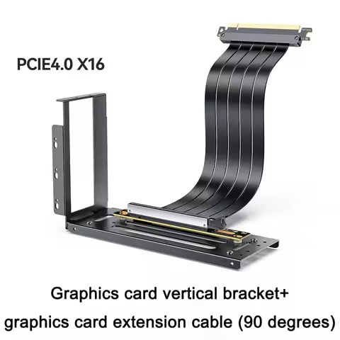 Vertical GPU Mount Bracket, 2 Slots Graphics Card Steering Holder With Hardware, EGPU Dock, External