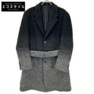 Neil Barrett BCA107J-1242 灰色 x 黑色 Chester 大衣 50 碼 [二手]