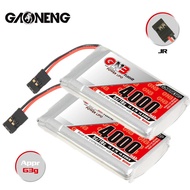 1-2pcs GNB 1S 3.7V 4000mAh 5C/10C Lipo Battery With JR Plug Transmitter Package For Sanwa M17 RC Rem