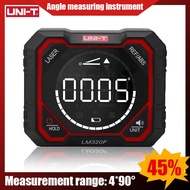 UNI-T Inclinometer Digital Angel Meter with Relative Absolute Angle Measurement 4×90° Magnetic Incli