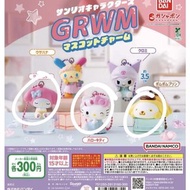 日本 Sanrio GRWM 敷面膜 扭蛋 hello kitty melody 布甸狗