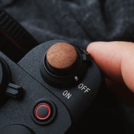 King Original Large Size Wooden Button Shutter Patch for Sony A7CII A6700 A7CR Digital Camera Access