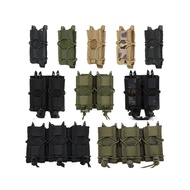 Glock 9mm Single/Double/Triple Quick Pull Sleeve Universal Adjustment MOLLE Loading Accessory Packag