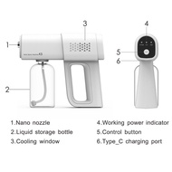 genuine K5 Wireless Nano Automizer Spray Disinfectio Spray Gun Sensitizer mechine