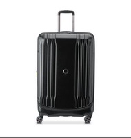 Delsey ECLIPSE SE 21" Expandable Spinner Front-opneing Suitcase (Black