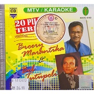 VCD Karaoke - Broery Marantika & Bob Tutupoli 20 Pilihan Terbaik (2 Disc)