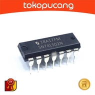 IC TTL 7402 NOR GATE LOGIC 74LS02N TRANSISTOR 74LS02 QUAD 2-INPUT