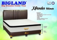 Set Kasur Springbed BigLand Xpander Ultimate Garansi Murah 160x200