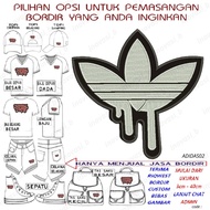 Brand - ADIDAS02 LOGO EMBROIDERED PATCH/EMBLEM BET CLOTHING