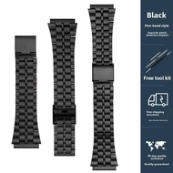 Stainless Steel Watch Band for Casio A158/A159/A168/A169/B650/AQ230/A500W Small Gold Watch Retro Tre