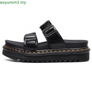 Dr.Marten Men's Genuine Cow Leather Sandals, Thai Cow Leather Sandals (DR.3Q) Selipar Lelaki Sandal 