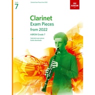 Clarinet Grade 7 Exam Pieces from 2022, ABRSM Grade 7  (score & part)