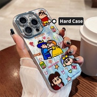 Casing iPhone 11 13 14 15 16 Pro Max Princess Prince Crayon Shin-chan Case For iPhone 13PM 16PM 15PM