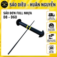 High QUALITY kite flute Single flute full plastic d8-d60, puncture resistant, impact resistant, supe